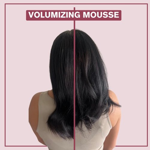 Alcôve Volumizing Mousse - Medium Hold for Fine Hair - Lightweight Anti-Frizz & Shine - 8.5 oz