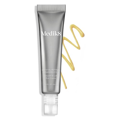 Medik8 Crystal Retinal Ceramide Eye 3 - Lifting Eye Cream with Vitamin A for Wrinkles - 0.5 oz