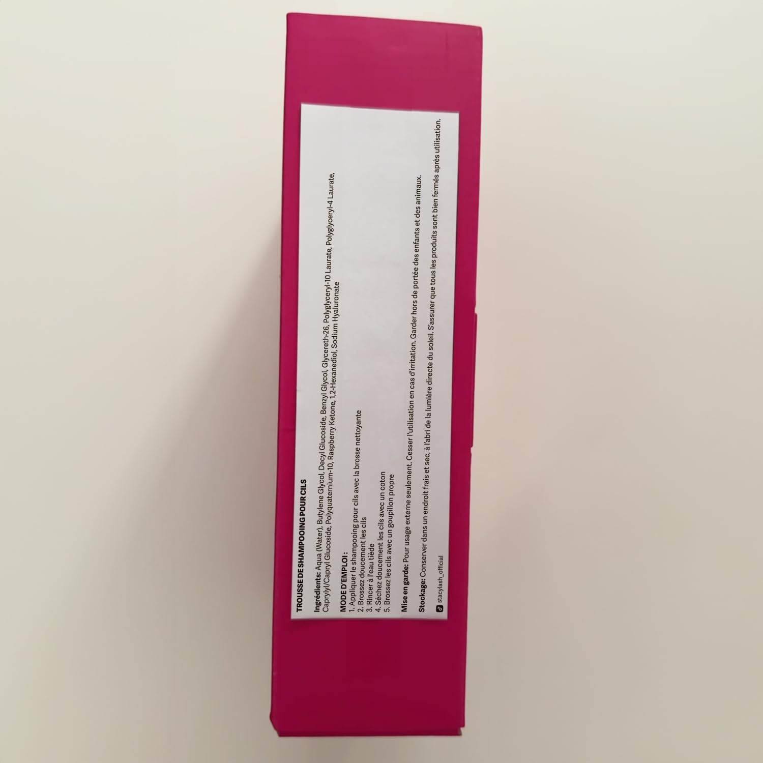 Stacy Lash Foaming Lash Shampoo Kit - 50ml Cleanser with Spoolies, Rinse Bottle & Brush for Extensions