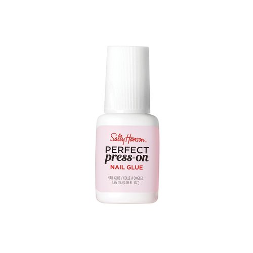 Sally Hansen Brush-On Nail Glue - Long-Lasting Hold with Precision Brush | Gentle, Non-Damaging Formula