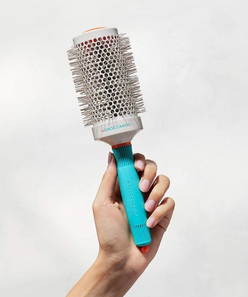 Moroccanoil Ceramic Round Brush - Professional Styling Tool for Smooth, Frizz-Free Hair