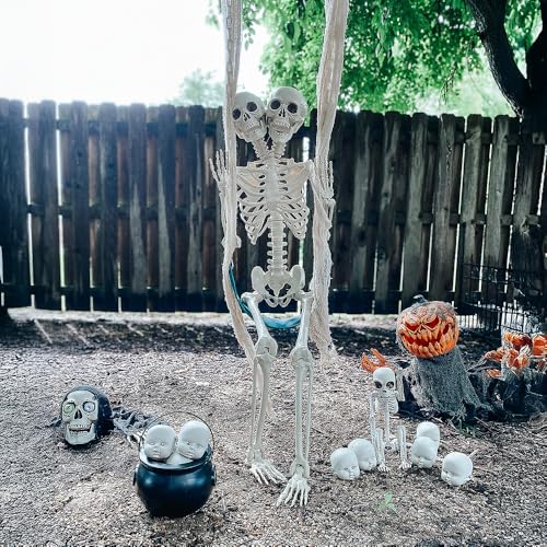 30-Inch Animated Halloween Pumpkin Groundbreaker Decoration - Spooky Yard Prop