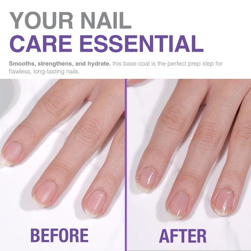 Probelle Hydrating Base Coat - Nourishing Moisturizer for Dry, Brittle Nails | Extends Polish Life