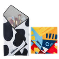2Pack Self-Adhesive Magic Cloth Makeup Bag|Lay Flat Travel Organizer|Portable Cosmetic Pouch for Beauty Essentials,Camera Wrap,Laptop Protective Cover|Multi-Purpose Gift for Women & Girl (19.7"x19.7")
