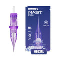 Mast Pmu Tattoo Needles 0803RL 20Pcs Premium 18mm Long Tips Pro Tattoo Cartridge Needles Diameter 0.25mm Round Liner Precision Work for Artists