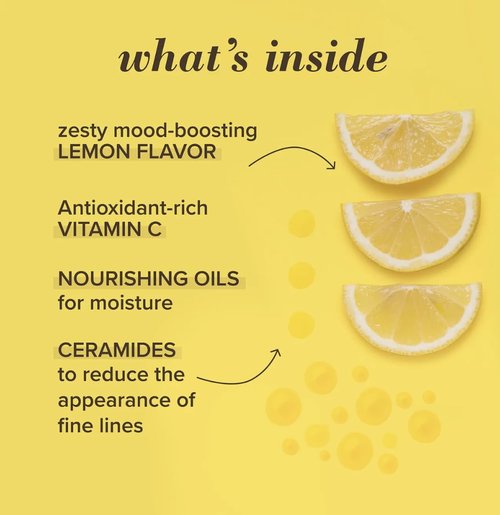Burt's Bees Natural Lip Treatment - Hydrating Sweet Mint Balm with Sea Minerals | Nourishing Lemon Sorbet