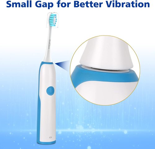 OralClass Replacement Toothbrush Heads - Medium Soft Refills for Philips Sonicare Click-On Handles | 8 Pack