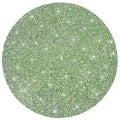 Green Rhinestone Round Placemat - 15 Inch Table Decor - Green / 1 pcs