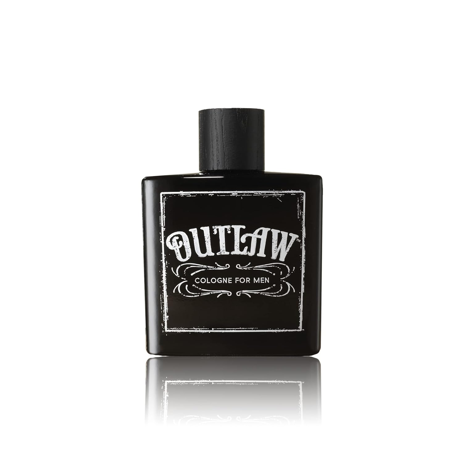 Tru Western Outlaw Men’s Cologne - Refreshing Bergamot, Lavender & Fir Balsam Aroma - 3.4 oz