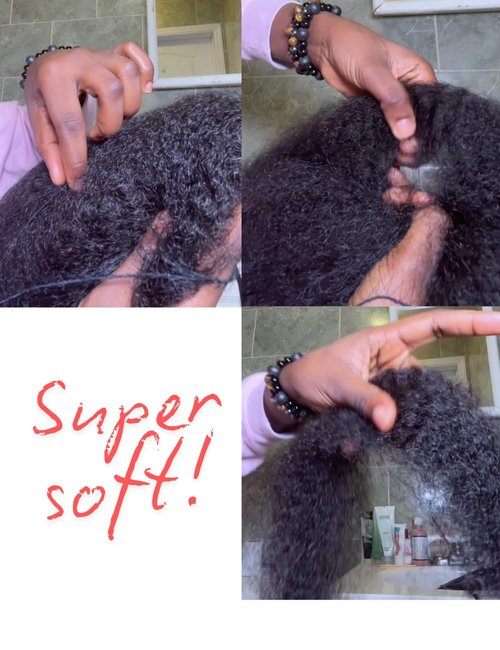 Style Icon 1 Bundle Afro Kinkys Bulk Human Hair (14", Natural Black) - Afro Twist Braids - Curly Extensions - Dreadlocks - Loc Braiding Hair