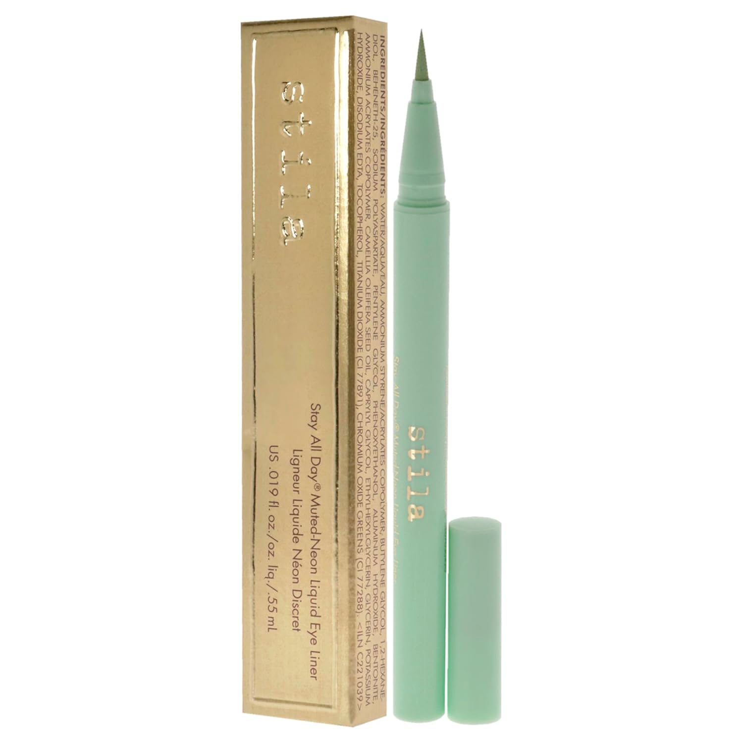 Stila Stay All Day® Muted-Neon Liquid Eye Liner - Long-Lasting, Vibrant Color | Waterproof Formula