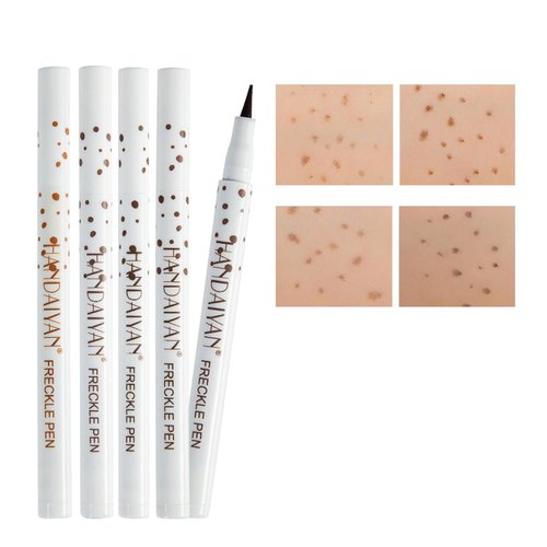 Skiennix Freckle Pen - Natural Lifelike Faux Makeup | Waterproof & Long Lasting (Light Brown & Natural Coffee)