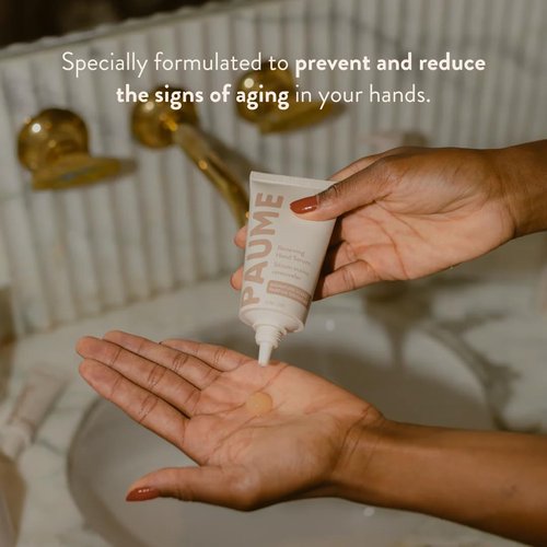 PAUME Renewing Hand Serum - Hydrating Formula with Hyaluronic Acid & Vitamin C for Youthful Hands | 2 oz