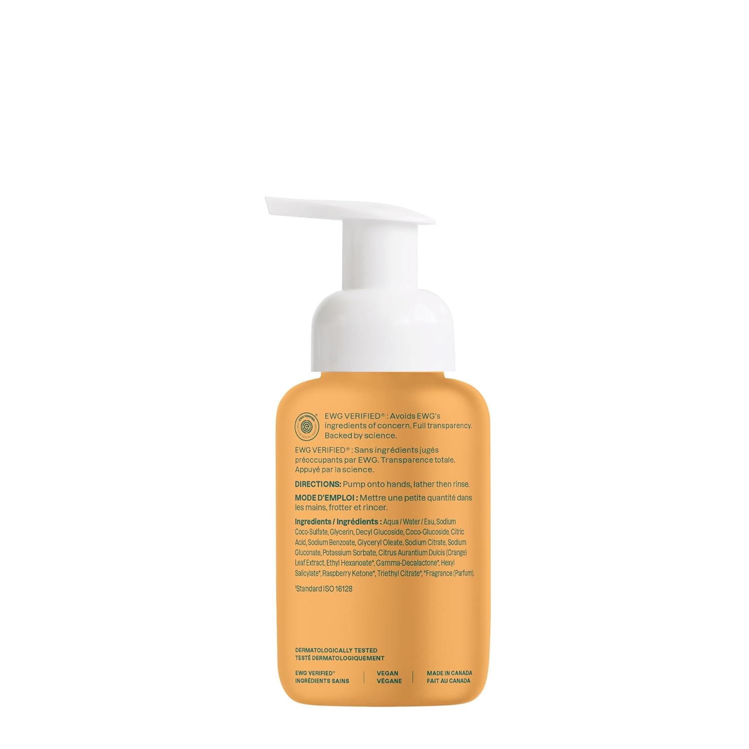 ATTITUDE Foaming Hand Soap - EWG Verified, Vegan & Cruelty-Free | Orange Blossom & Eucalyptus, 10 Fl Oz