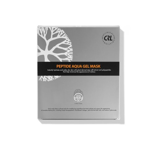 Clinical Resolution CRL Peptide Aqua Gel Mask - Instant Hydration & Soothing Relief | 5 Pack for Healthy Skin