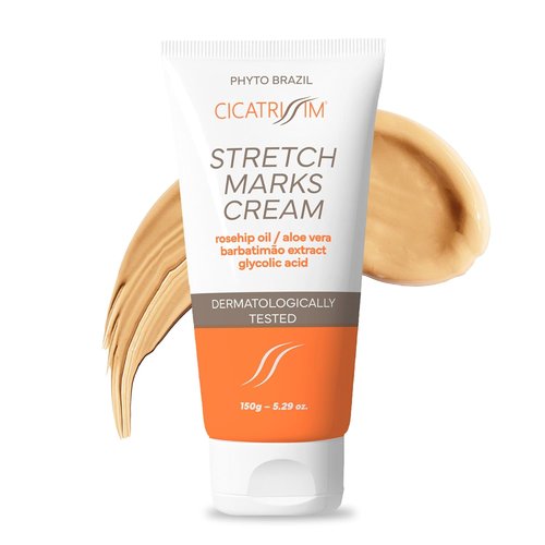Cicatrissim Stretch Mark Cream - Softens & Firms Skin, Evens Tone - 150g for All Skin Types