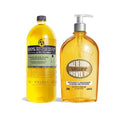 L'OCCITANE Almond Shower Oil - Nourishing Refill Duo for Silky Skin | 2 x 8.4 Fl Oz