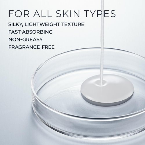 RoC Hydration+ Hyaluronic Acid Serum for Face, Hydrating, Plumping, Fragrance Free, Lightweight Formula with Collagen Proteins (1 Ounce) with Retinol Eye Cream Packette