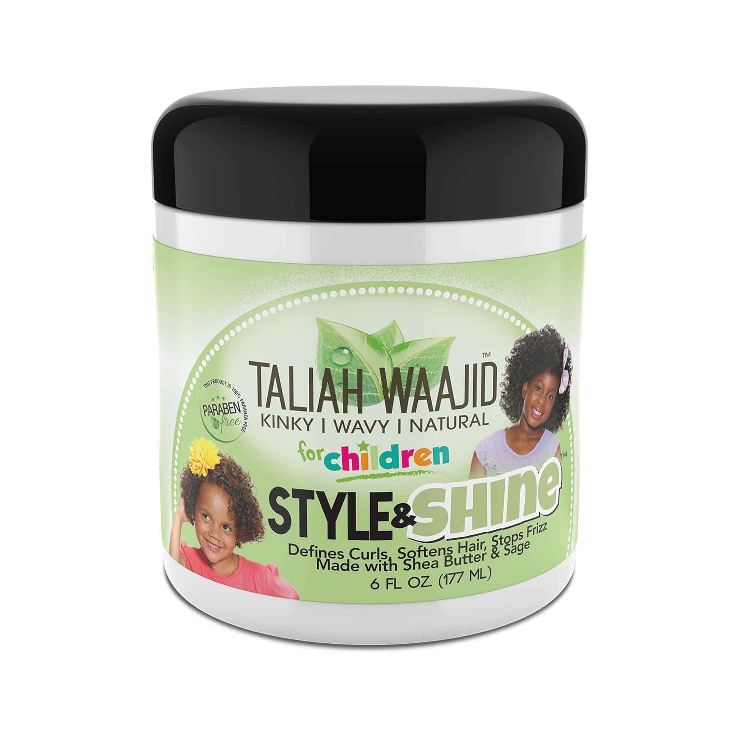 Taliah Waajid Herbal Style & Shine - Natural Hair Moisturizer 6oz | Nourishing & Lightweight