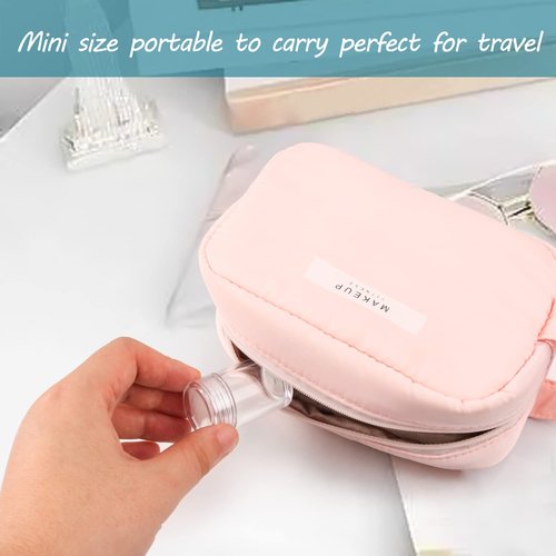 BOSMIOW 12 Pcs 10ml Loose Powder Jar Empty Plastic Loose Powder Container Refillable Powder Bottle Box Cosmetic Jar Container With Sifter