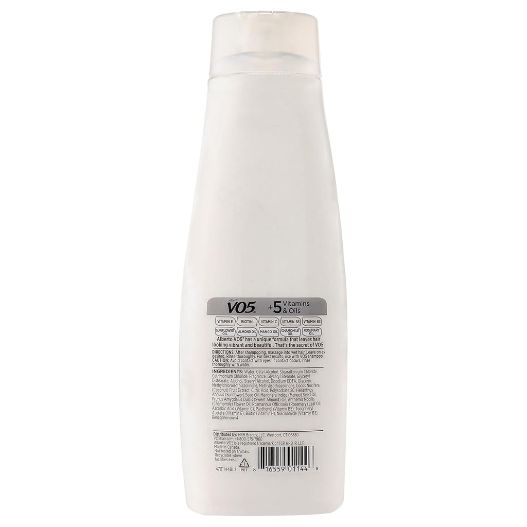 VO5 Conditioner - Silky Experience with Island Coconut - 12.5 Oz for Luxurious Hair Care