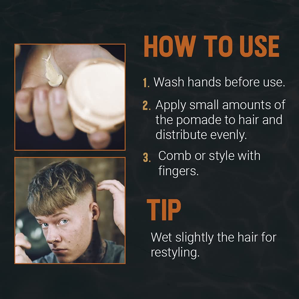 Woody's Quality Grooming | Men's Grooming Cream - 3.4 OZ for Smooth, Stylish Hair