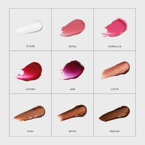 Naturium Phyto-Glow Lip Balm - Hydrating Lip Care with Glossy Finish | 0.34 oz Camellia