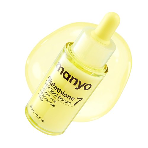 MANYO Glutathione 7 Dark Spot Serum - Niacinamide for Even Skin Tone & Radiance | 1.01 fl. oz (30ml)