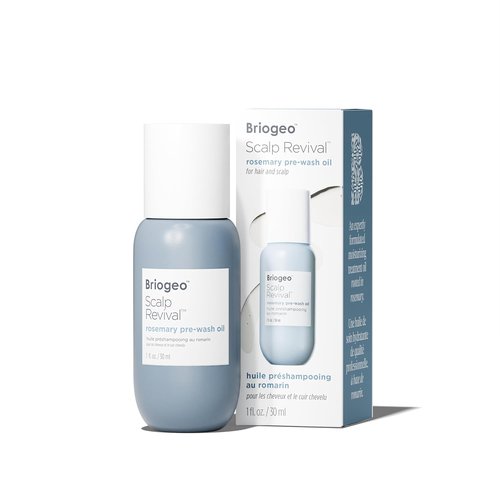 Briogeo Scalp Revival Rosemary Pre-Wash Oil - Moisturizing Treatment for Dry, Flaky Scalp | Vegan & Cruelty-Free