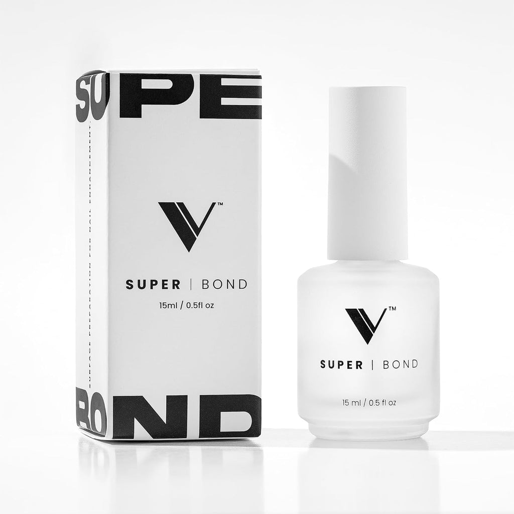 V Beauty Pure Super Bond Nail Primer - Long-Lasting, Low-Odor Formula for Gel & Acrylic Nails | 15 ml