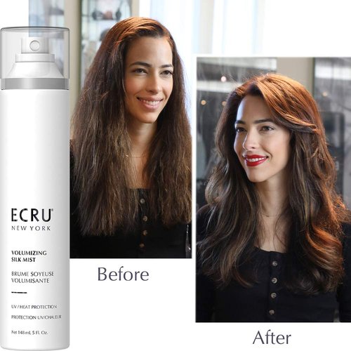 ECRU New York Volumizing Silk Mist - Texturizing Hair Shine Spray, 5oz for Luscious Volume