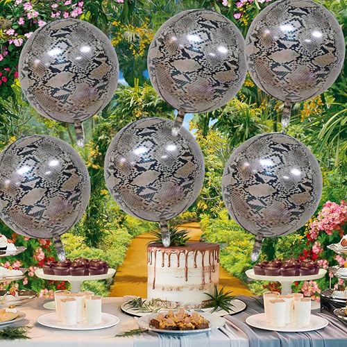 Python Pattern 22-Inch Inflatable Balloon Set - Jungle Safari Party Decorations