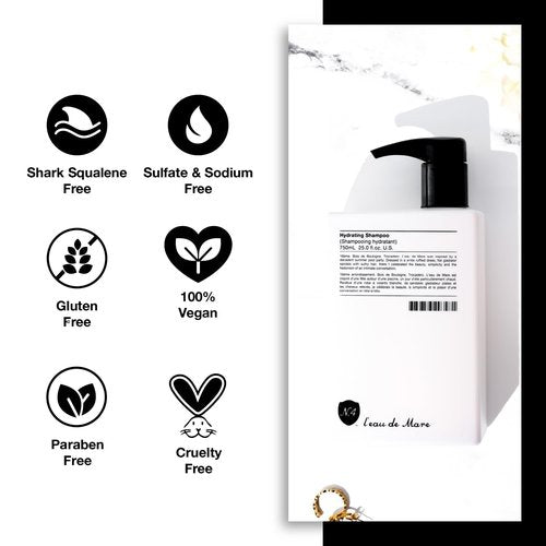 Number 4 Hydrating Shampoo - Sulfate-Free, Moisturizing & Color Protecting Formula | 25 oz