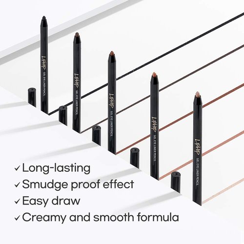 Regine Switzerland Gel Eyeliner Pencil - Smudge & Water-Resistant Longwear in Pearl Brown