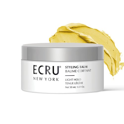 ECRU New York Styling Balm, Flexible Hold Hair Wax, Styling Cream, Texturizing Hair Products, Travel Size Pomade, 1.69oz