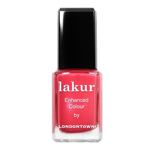 LONDONTOWN Lakur Nail Polish - Long-Lasting Pink & Purple Shades | Non-Toxic, Vegan, 0.4 Fl Oz, Weekend Cheers