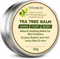 Tea Tree Oil Balm - Natural Itchy Skin Relief for Rashes, Jock Itch & Bug Bites | Safe for All Ages