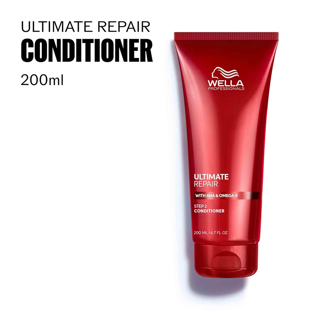 Wella Professionals Ultimate Repair Shampoo & Conditioner Bundle | Miracle Leave-In Treatment for Instant Repair & Moisture in 90 Seconds
