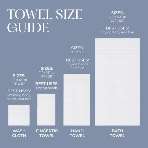 Nicole Miller - Washcloths, Soft & Absorbent Cotton, Dorm Room Essentials, Set of 4 (Kendall Collection, Oasis)