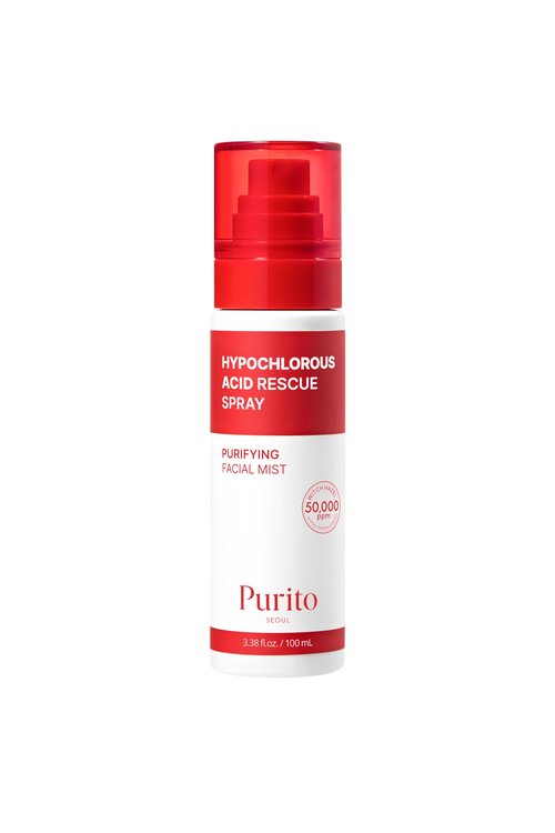 PURITO Hypochlorous Acid Facial Spray | Witch Hazel 5% + Forest Breeze | HOCl Facial Mist for Sensitive, Redness-Prone Skin | Refreshing Toner Mist | Korean Skincare, 100mL / 3.38 fl.oz
