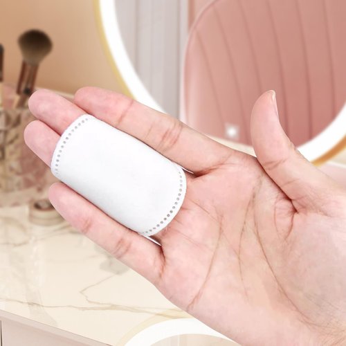 BEAGERUO 200 Cotton Pads, Individually Wrapped Cotton Rounds Travel Size, Makeup Remover Pads for Eye, Nail Polish, Face Cleansing Pads Hotel Amenities