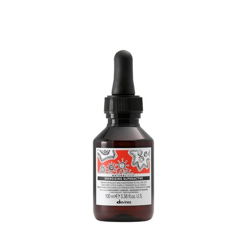 Davines Energizing Superactive Thickening Serum - Stimulates & Fortifies Thinning Hair - Travel Size, 3.38 Fl Oz