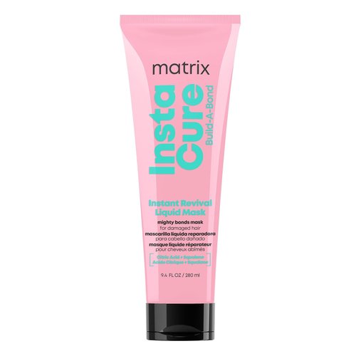 Matrix Instacure Build-A-Bond Liquid Mask - Instant Hair Revival & Strengthening for Damaged Hair, Vegan & Sulfate-Free