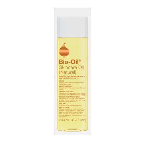 Bio-Oil Natural Skincare Oil - Serum for Scars & Stretch Marks | Moisturizer for All Skin Types, 6.7 Oz