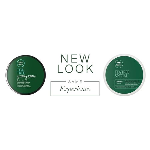 Regine Switzerland Tea Tree Grooming Pomade - Flexible Hold & Shine for All Hair Types, 3 oz.