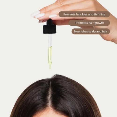 Rthvi Revitalize Scalp Oil – Nourishing herbal oil with Rosemary, Amla, Nettle, Peppermint, Bhringraj, Argan & Castor Oil for Stronger, Healthier-Looking Hair – 2oz
