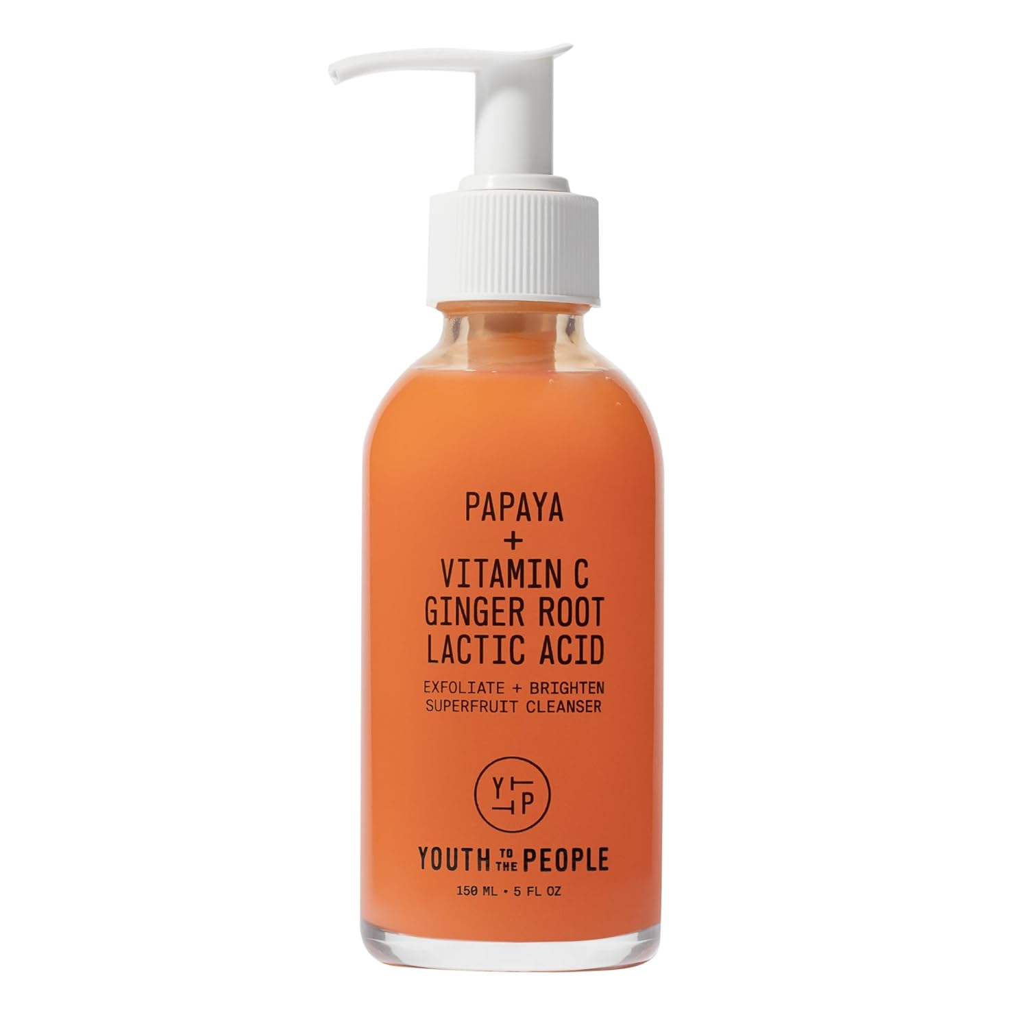 Youth To The People Superfruit Facial Cleanser - Gentle Exfoliating Face Wash with Papaya & Vitamin C for Radiant Skin | AHA + BHA Formula, Sulfate-Free