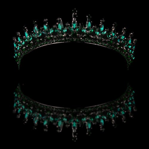 LIMELIA Women's Tiara - Pink Glitter Hair Accessory for Bridal, Birthday, Prom, Pageant, Halloween, and Party Events | Pedro Design