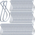 300 Pack Ceiling Tile Hooks - Drop Ceiling T-Bar Hangers for Sign, Decoration, Office & Wedding