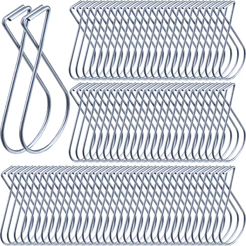 300 Pack Ceiling Tile Hooks - Drop Ceiling T-Bar Hangers for Sign, Decoration, Office & Wedding